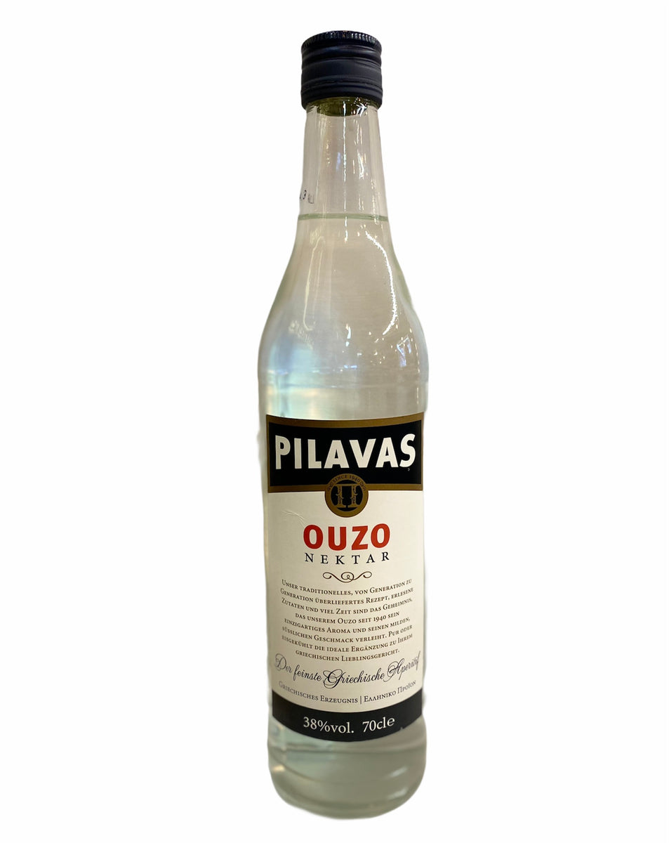 Ouzo Pilavas 38% – 5 Liter Karaffe Griechischer Anisschnaps (1 X 5000 Ml)