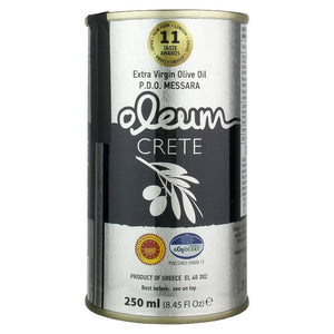 Open image in slideshow, Extra Natives Olivenöl 80 Preise G.U. Koroneiki Messara Oleum Crete 250ml - 5L Dose
