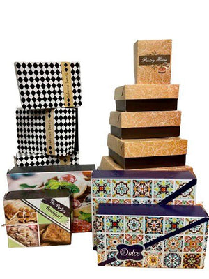 Kuchen Karton niedriger Karton Pastry Praline Box